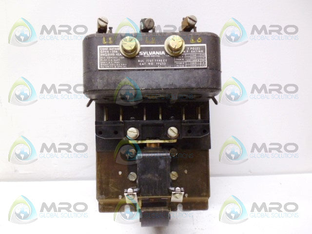 SYLVANIA 77U32-76 MAGNETIC CONTACTOR *NEW IN BOX*