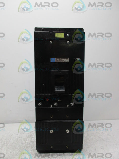 GENERAL ELECTRIC TB83F 800A TRI-BREAK CIRCUIT BREAKER *USED*