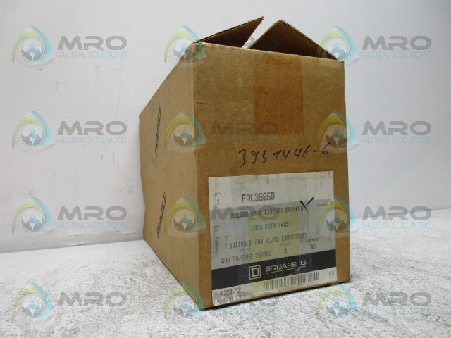 SQUARE D FAL36060 CIRCUIT BREAKER (GREEN) *NEW IN BOX*