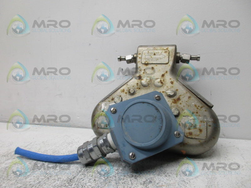MICROMOTION CMF010M324NRAUEZZZ MASS FLOW SENSOR *USED*