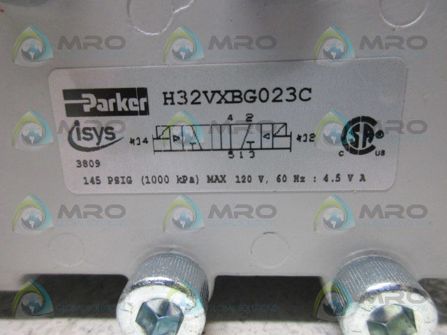 PARKER H32VXBG023C DIRECTIONAL VALVE *NEW NO BOX*