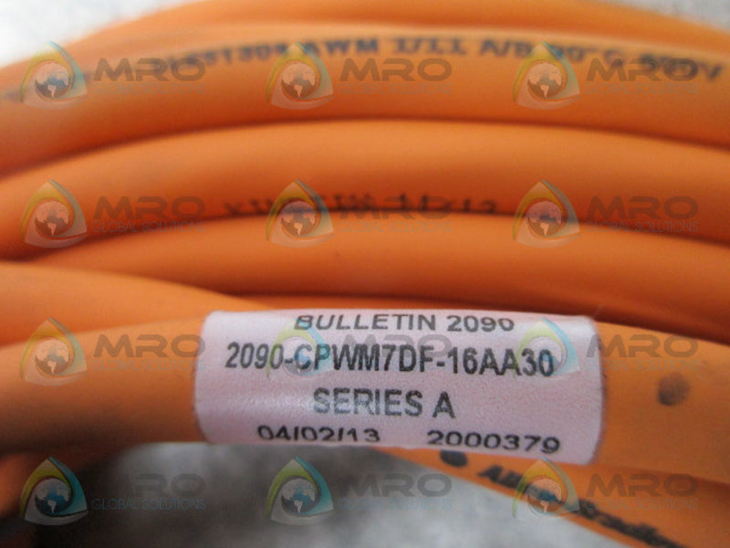 ALLEN BRADLEY 2090-CPWM7DF-16AA30 SER A CABLE *NEW NO BOX*