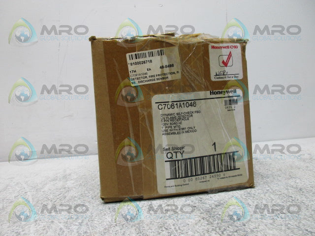 HONEYWELL C7061A1046 UV FLAME DETECTOR *NEW IN BOX*
