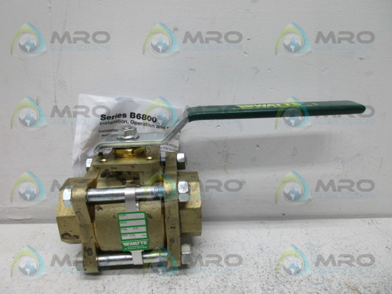 WATTS LFB6800 1 1/2 BALL VALVE *NEW IN BOX*