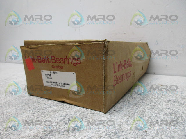 LINK-BELT PU319 1-3/16 PILLOW BLOCK BEARING *NEW IN BOX*