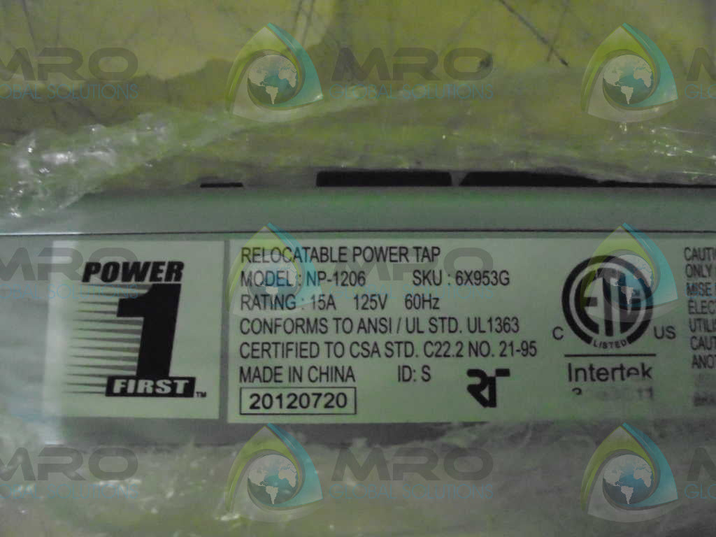 POWER FIRST NP-1206 POWER TAB *NEW IN BOX*