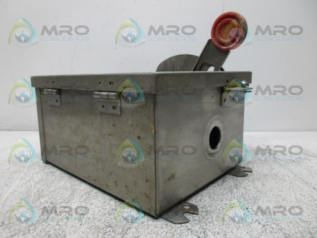CUTLER HAMMER DH361UWK 30A HEAVY DUTY SAFETY SWITCH *USED*