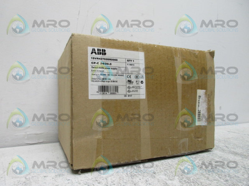 ABB 1SVR427026R0000 SWITCH MODE POWER SUPPLY *NEW IN BOX*