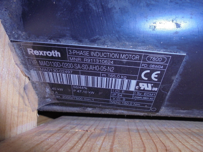 REXROTH MAD130D-0200-SA-S0-AH0-05-N2 NSMP