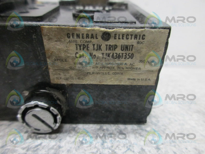 GENERAL ELECTRIC TJK436T350 CIRCUIT BREAKER TRIP UNIT *NEW IN BOX*