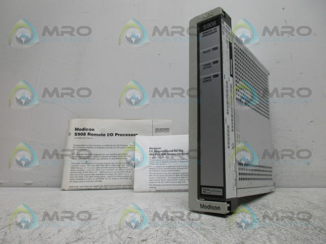 AEG MODICON AS-S908-110 REMOTE I/O PROCESSOR *NEW IN BOX*