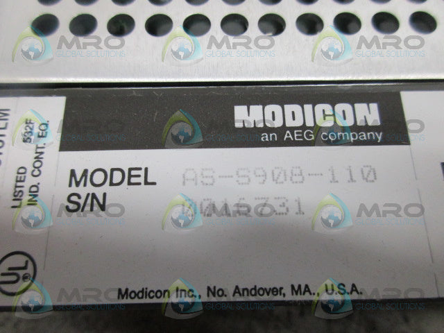 AEG MODICON AS-S908-110 REMOTE I/O PROCESSOR *NEW IN BOX*