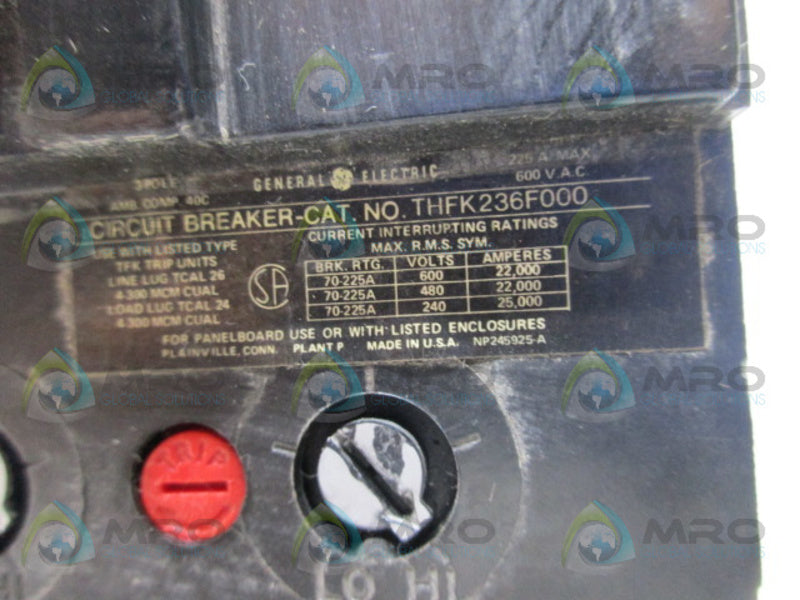 GENERAL ELECTRIC THFK236F000 CIRCUIT BREAKER *NEW IN BOX*