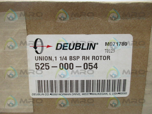 DEUBLIN 525-000-054 1 1/4 BSP RH ROTOR *FACTORY SEALED*