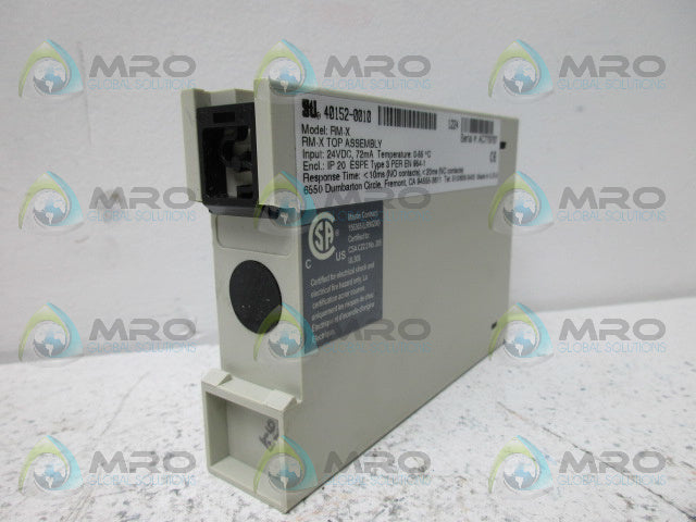 STI 40152-0010 RM-X RM-X-TOP ASSEMBLY *NEW IN BOX*
