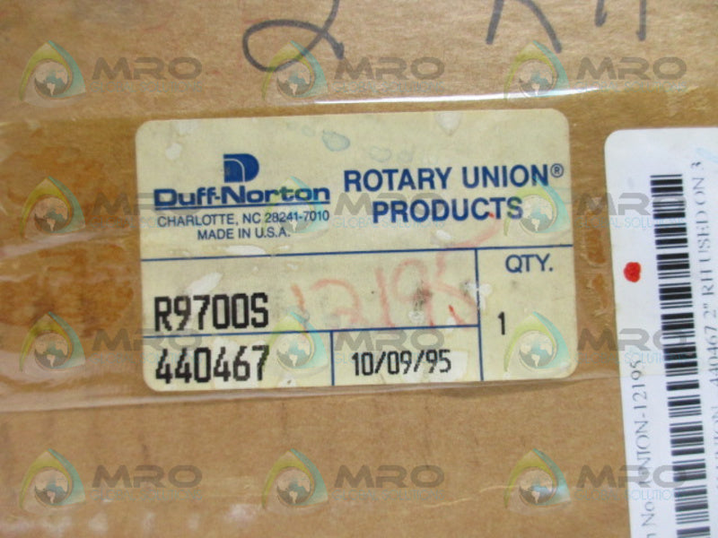 DUFF-NORTON R9700S 440467 ROTARY UNION *NEW IN BOX*