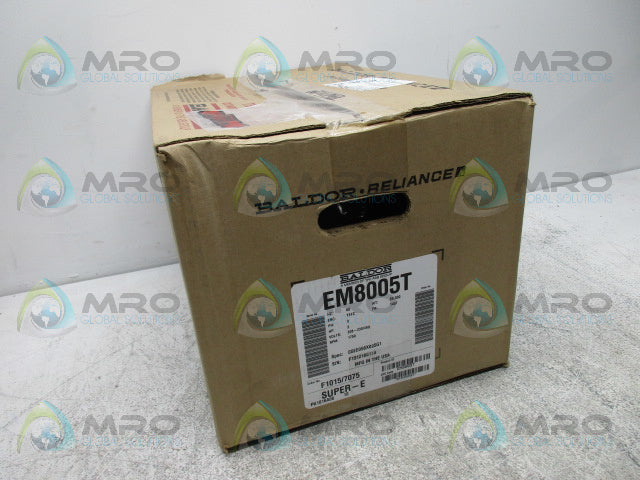 BALDOR EM8005T 2HP 1750RPM SUPER-E *NEW IN BOX*