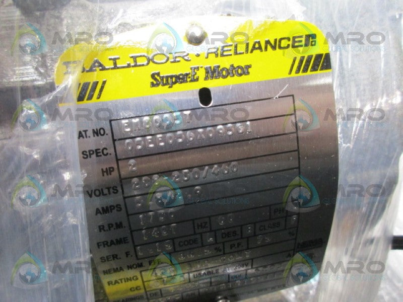 BALDOR EM8005T 2HP 1750RPM SUPER-E *NEW IN BOX*