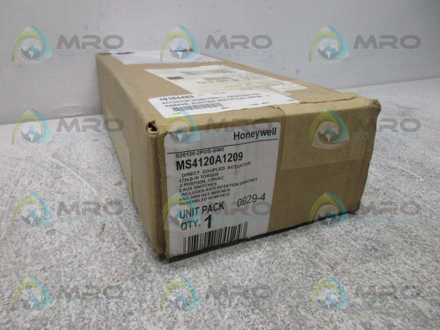 HONEYWELL MS4120A1209 DIRECT COUPLED ACTUATOR *NEW IN BOX*