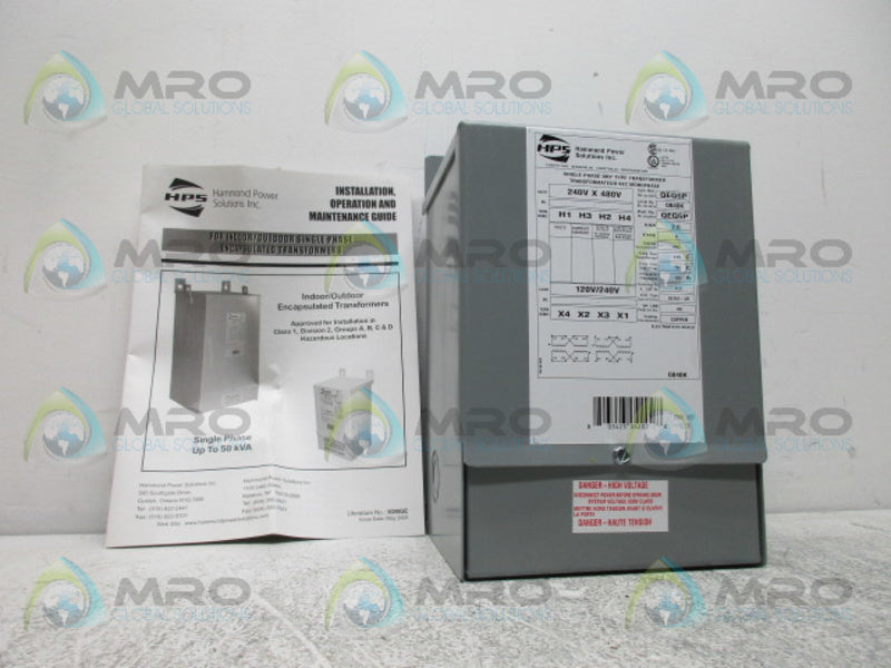 HPS QEQ6P GENERAL PURPOSE TRANSFORMER *NEW IN BOX*