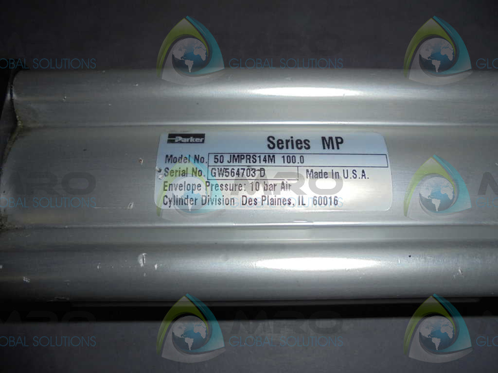 PARKER SERIES MP 50 JMPRS14M 100.0 PNEUMATIC CYLINDER *NEW NO BOX*