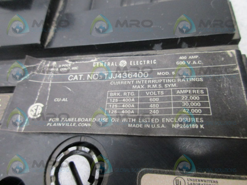 GENERAL ELECTRIC TJJ436400 MOD 5 CIRCUIT BREAKER (AS PICTURED) *NEW NO BOX*