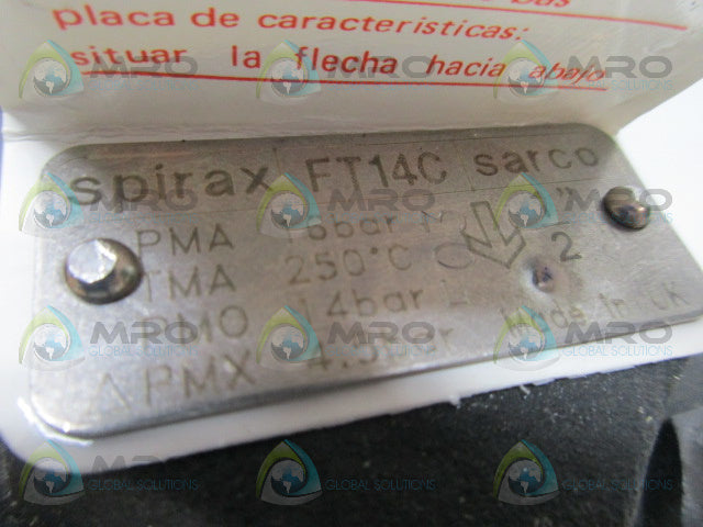 SPIRAX SARCO FT14C BALL AND FLOAT STREAM TAP 1/2" *NEW IN BOX*