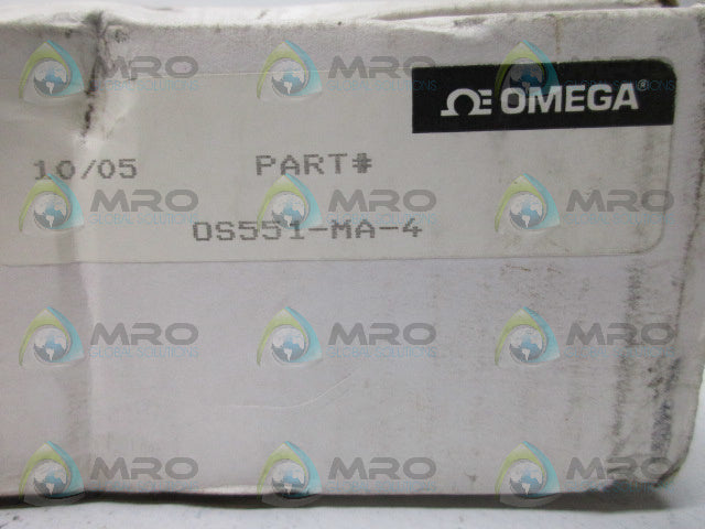 OMEGA OS551-MA-4 INFRARED THERMOMETER *NEW IN BOX*