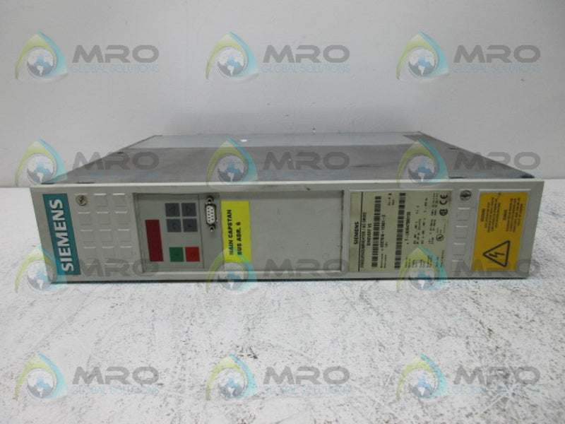 SIEMENS 6SE7016-1EA61-Z AC DRIVE *USED*