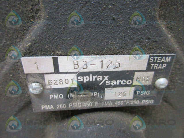 SPIRAX SARCO B3-125 1" INVERTED BUCKET TRAP *NEW NO BOX*