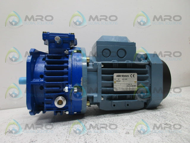 MOTOVARIO TXF005 REDUCER (ABB-M2VA71B-4 MOTOR) *NEW NO BOX*