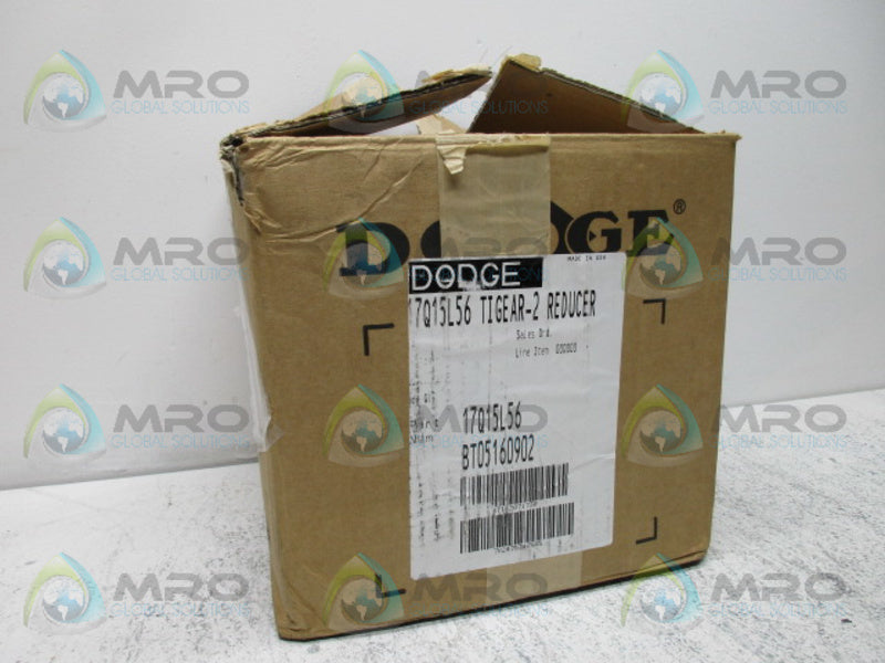 DODGE 17Q15L56 RATIO 15:1 GEAR REDUCER *NEW IN BOX*