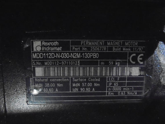 REXROTH INDRAMAT MDD112D-N-030-N2M-130PB0 * NEW IN BOX *