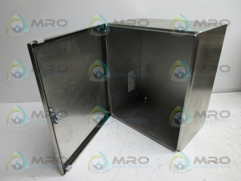 HOFFMAN LHC353020SS6 STAINLESS STEEL ENCLOSURE *USED*