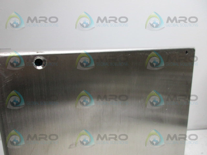 HOFFMAN LHC353020SS6 STAINLESS STEEL ENCLOSURE *USED*