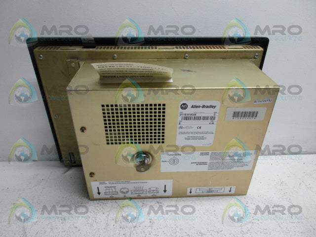 ALLEN BRADLEY PANELVIEW 1000E 2711E-K10C6X SER C REV B F/W 5.16  INTERFACE*USED*