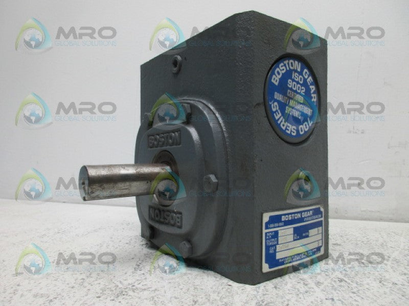 BOSTON GEAR 72610J GEAR REDUCER RATIO 10 *NEW NO BOX*