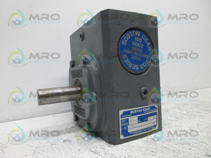 BOSTON GEAR 72610J GEAR REDUCER RATIO 10 *NEW NO BOX*