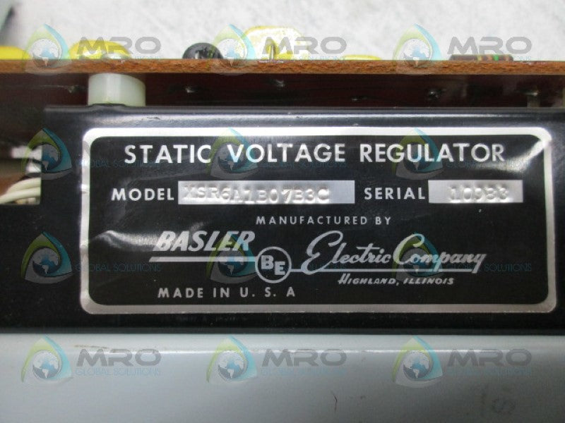 BASLER XSR6A1B07B3C STATIC VOLTAGE REGULATOR *NEW NO BOX*