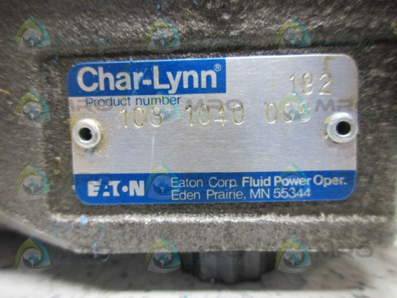 CHAR-LYNN EATON 1031040008 HYDRAULIC MOTOR *USED*