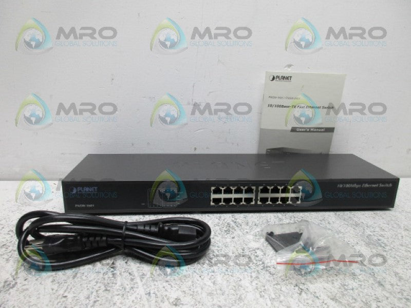 PLANET FNSW-1601 ETHERNET SWITCH 10/100 *NEW IN BOX*
