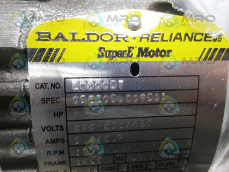 BALDOR EM8005T SUPER-E MOTOR 2HP 1750RPM *NEW IN BOX*