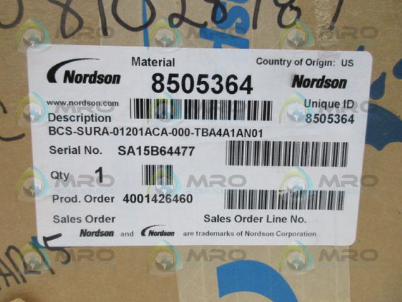 NORDSON 8505364 SUREBEAD *FACTORY SEALED*