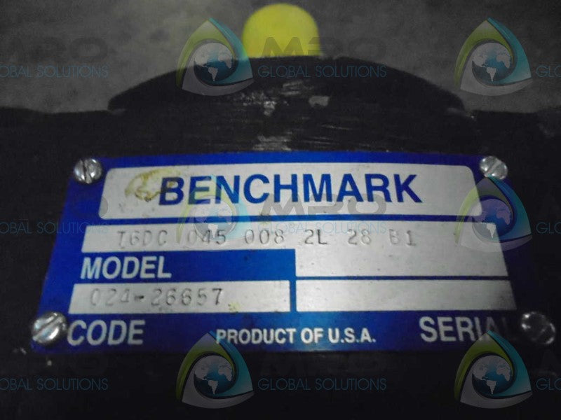 BENCHMARK T6DC0450082L28B1 MOTOR *NEW NO BOX*