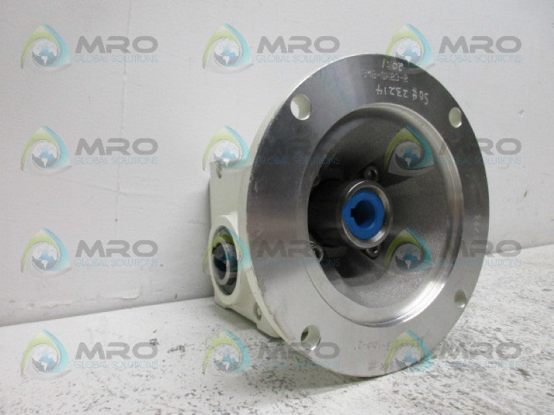 INDUSTRIAL MRO 34B-SM23-2 GEAR REDUCER RATIO 20:1 *NEW NO BOX*
