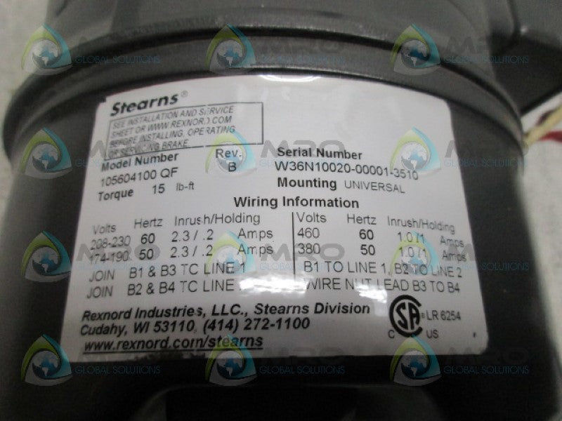 BALDOR 35E028P540G1 INDUSTRIAL MOTOR 2HP 1680RPM *NEW IN BOX*