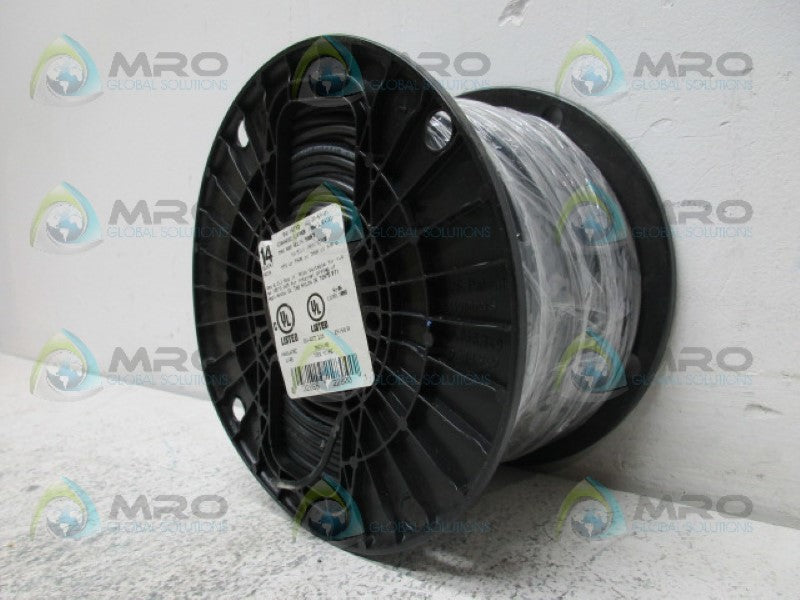 INDUSTRIAL MRO PART# 22-95-59-01 BLACK WIRE 500' *NEW NO BOX*