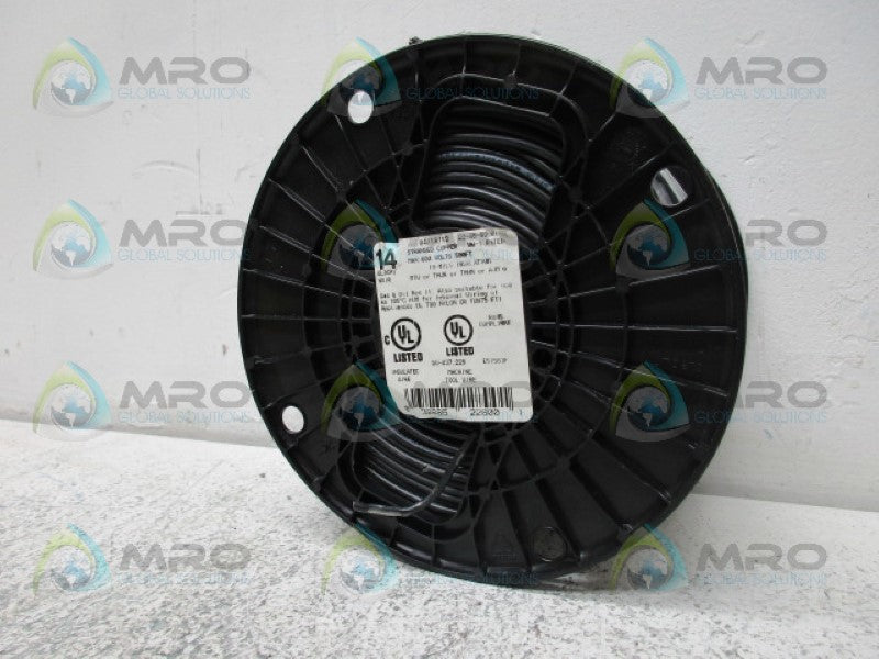 INDUSTRIAL MRO PART# 22-95-59-01 BLACK WIRE 500' *NEW NO BOX*