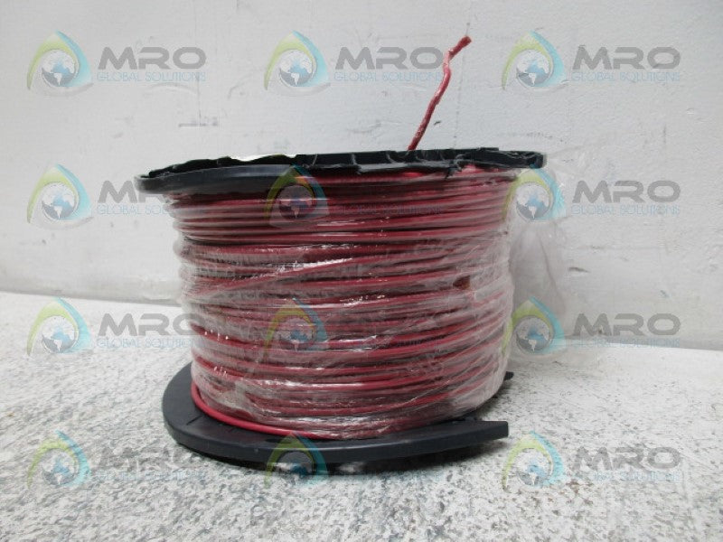 INDUSTRIAL MRO PART# 22-95-75-01 RED WIRE 500' *NEW NO BOX*