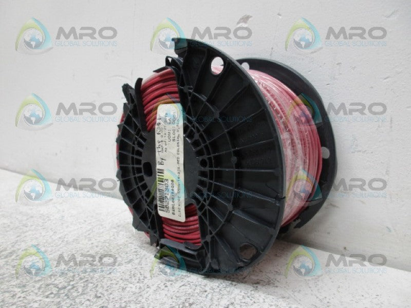 INDUSTRIAL MRO PART# 22-95-75-01 RED WIRE 500' *NEW NO BOX*